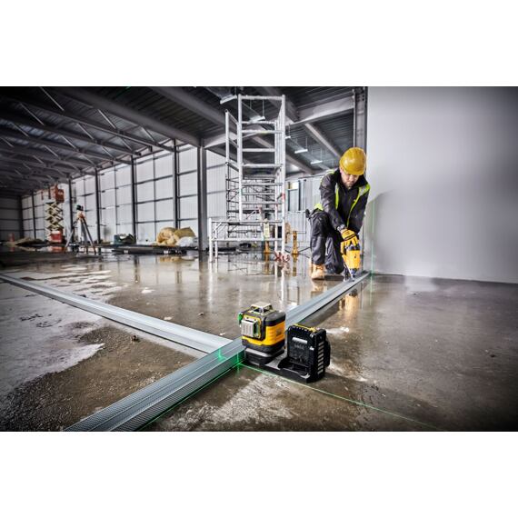 DeWalt DCE089D1G18 laser Multi Line zelený 3*360°, 18V/2Ah, TSTAK