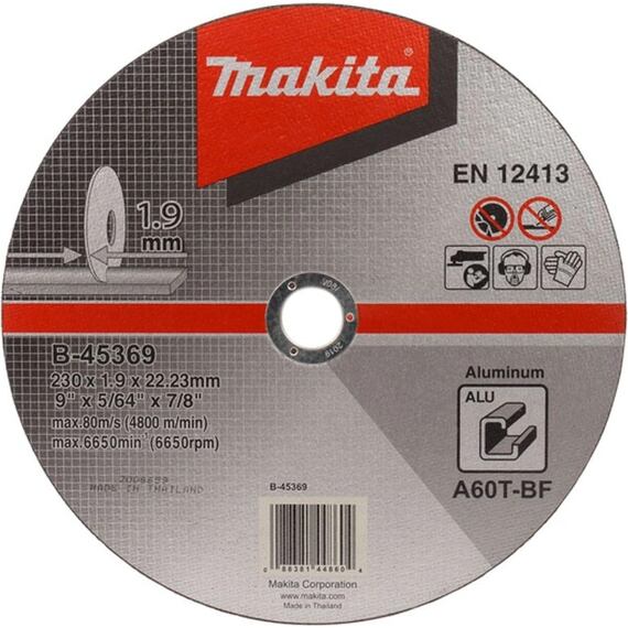 MAKITA B-45369 kotouč řezný 230*1.9*22,23mm hliník
