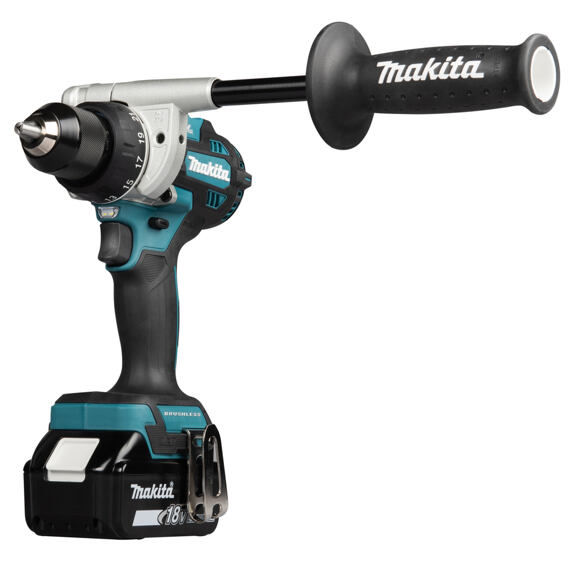 MAKITA DDF492RTJ aku bezuhlíková vrtačka LXT 18V/2*5Ah, 130Nm, 0-550/2100 ot./min., MAKPAC