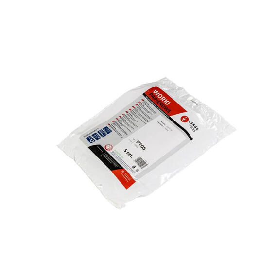 LANGE TOOLS papírové sáčky univerzální (BOSCH GAS 15, GAS 20, NAREX 30-21 a jiné), 5ks L1PT05