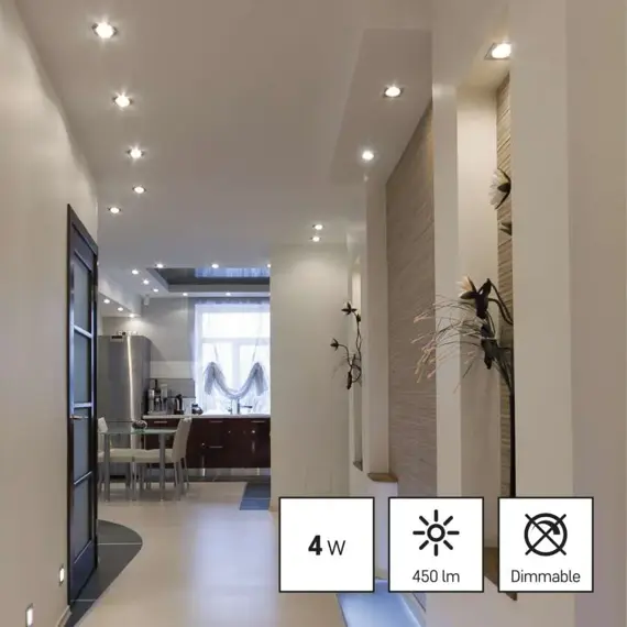 EMOS ZQ8E23 žárovka LED CLS MR16 4W (39W), 450lm, GU10 NW