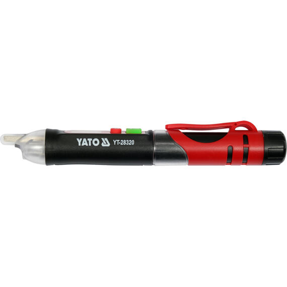 YATO zkoušečka napětí indukční 12-1000V, LCD displej, YT-28320
