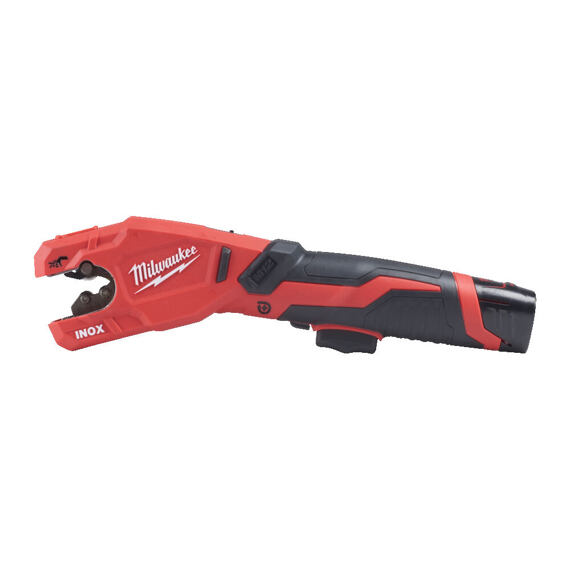 MILWAUKEE M12 PCSS-202C aku řezačka nerezových trubek 12V/2*M12 B2, pro průměr 12 - 28mm