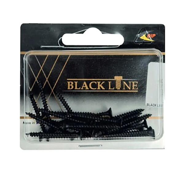 vrut univerzální 4*30mm, ZH, ČERNÝ Black Line, PZ (20ks)