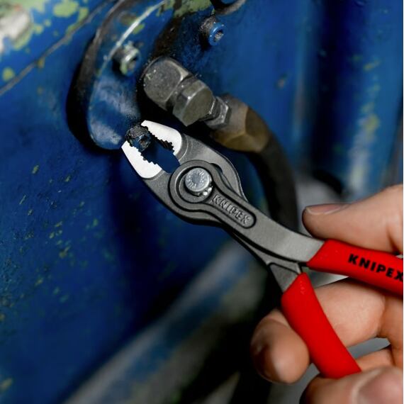 KNIPEX kleště s posuvným kloubem TwinGrip 150mm, čelní a boční úchop, 8201150