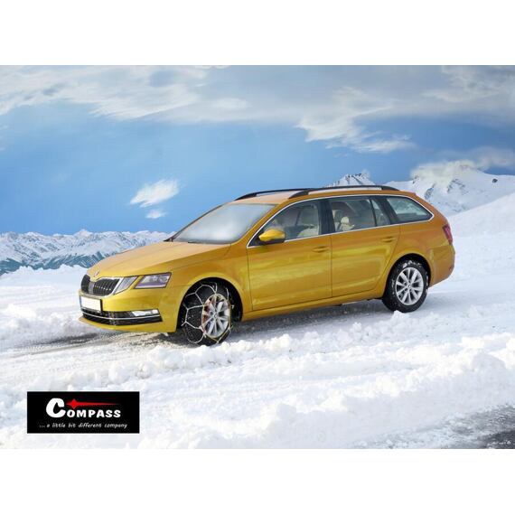 COMPASS sněhové řetězy WINTER ONORM X90, síla článku 3mm, pro vozidla do 1800kg, 01419