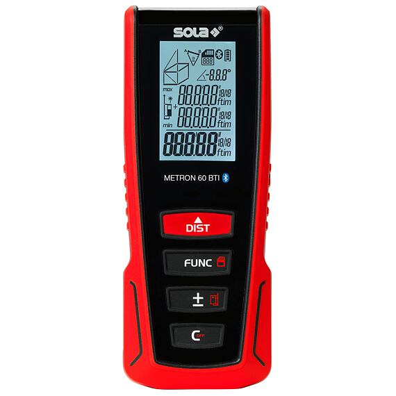 SOLA METRON 60 BTI laserový dálkoměr 60m, Bluetooth 71027201