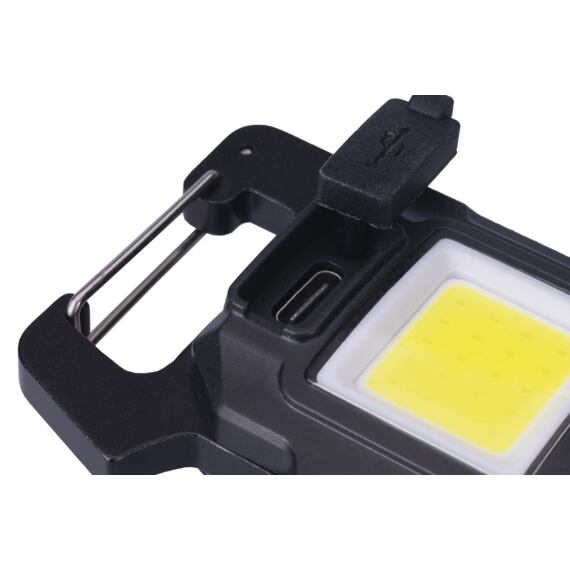 FESTA LED COB MINI nabíjecí svítilna 750lm, 3,7V/0,45Ah, magnet, stojánek, závit 1/4", 37655