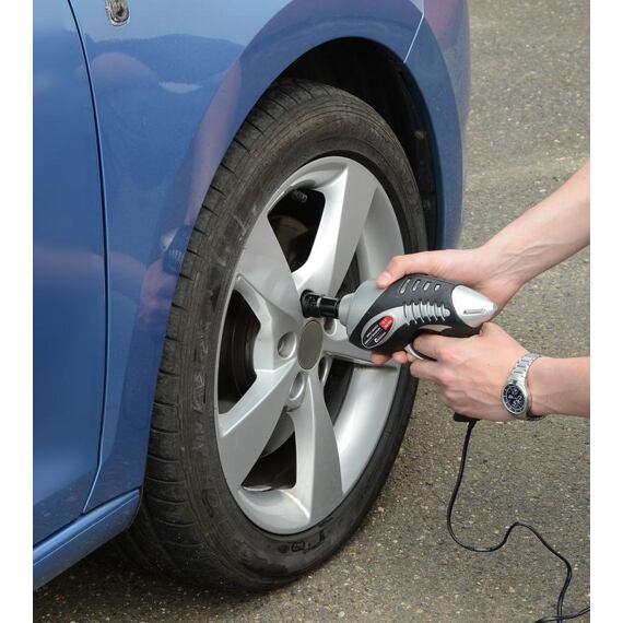 COMPASS rázový utahovák 12V, 100W, 340Nm, do zásuvky autozapalovače, 07250