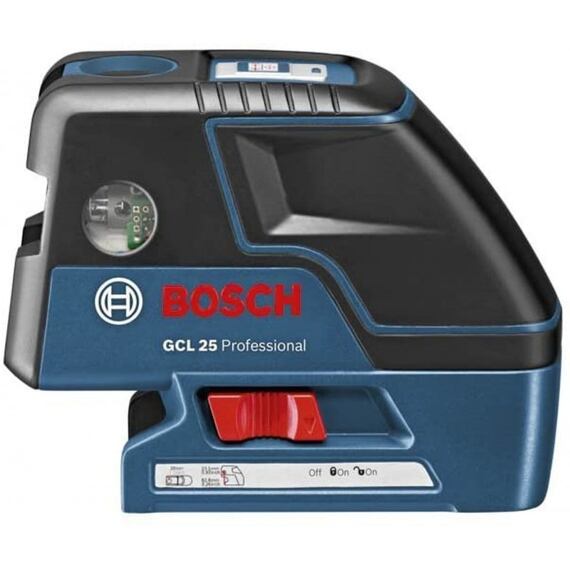 BOSCH GCL 25 set křížového laseru se stativem BT150, 4*AA 0601066B01