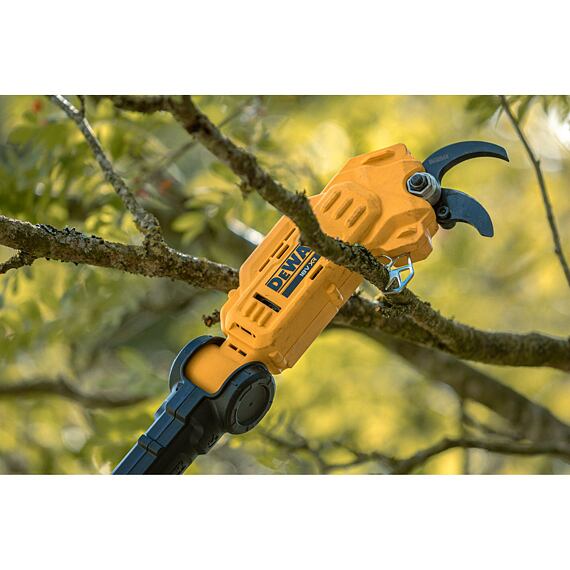 DeWALT DCMPP569N aku zahradní nůžky na tyči 18V XR, délka tyče až 3m, střih 38mm, bez baterie