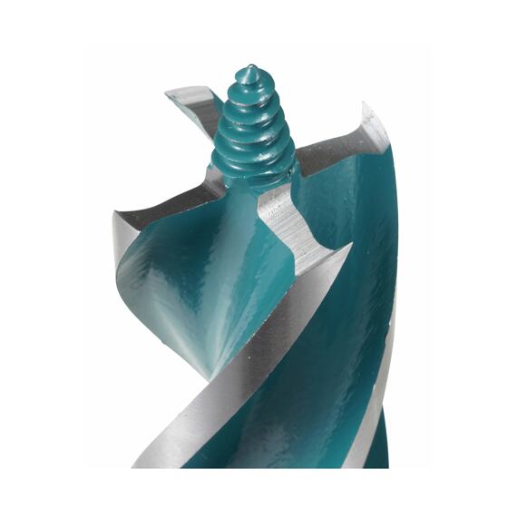 MAKITA E-26696 vrták do dřeva 28*165mm, čtyřbřitý, stopka šestihran 1/4" i pro rázové utahováky