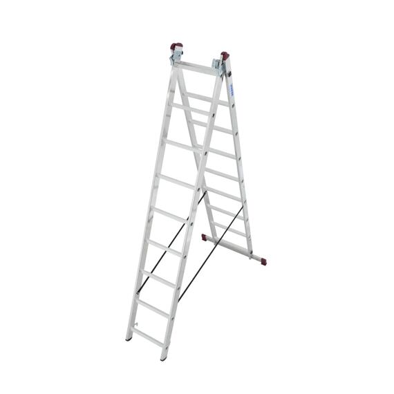 KRAUSE žebřík 3*9 univerzální s úpravou na schody 250/390/530cm 10.66-S-3-09-KR