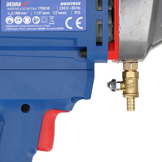 DEDRA jádrová vrtačka 1700W, 130mm, DED7615