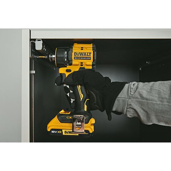 DeWalt DCD803NT aku bezuhlíková příklepová vrtačka a 4 výměnné hlavy 18V, 73Nm, kufr TSTAK, bez aku