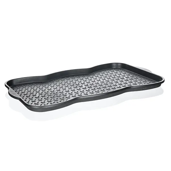 BRILANZ odkapávač na obuv 75*38cm, PH, tvarovaný, černý, 267585