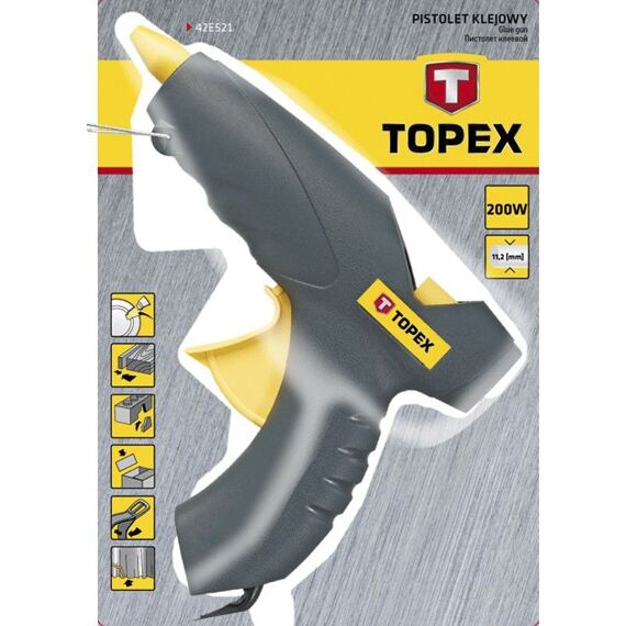 TOPEX pistole lepící 200W 42E522