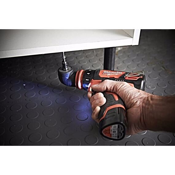 MILWAUKEE M12 BDDXKIT-202C aku skrutkovač s výmennými nástavcami 12V/2Ah