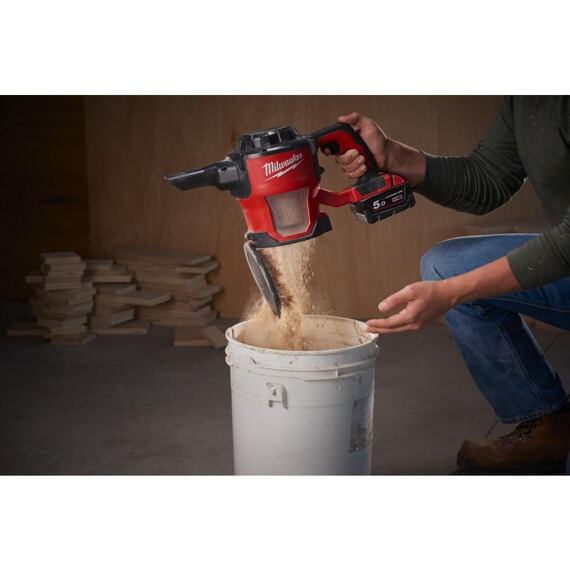 MILWAUKEE M18 CV-0 aku ručný vysávač 18V, bez batérie