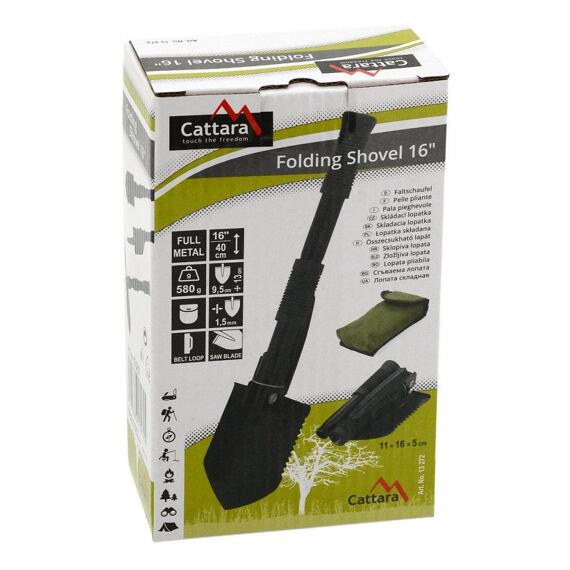 CATTARA lopatka skládací 40cm, 13272