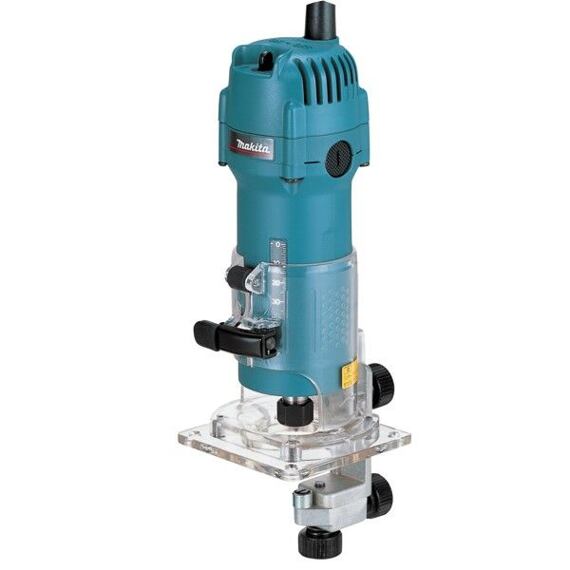 MAKITA 3709 jednoruční frézka 6mm, 530W