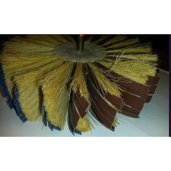 leštící kartáč na profily KRÁL 180mm, K120 053-0003