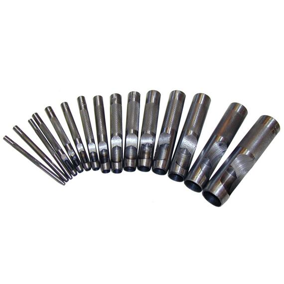 děrovače na kůži 2-22mm, 15ks TO-76700