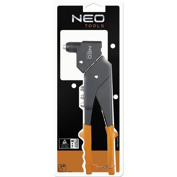 NEO TOOLS kliešte nitovacie otočné 18-102