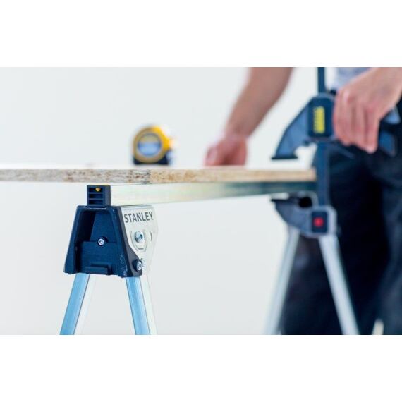 STANLEY STST81337-1 kovový podstavec - koza na rezanie ESSENTIAL, nosnosť 340kg, pár