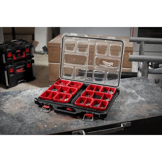 MILWAUKEE 4932471064 organizer PACKOUT SLIM velký 416*64*502mm