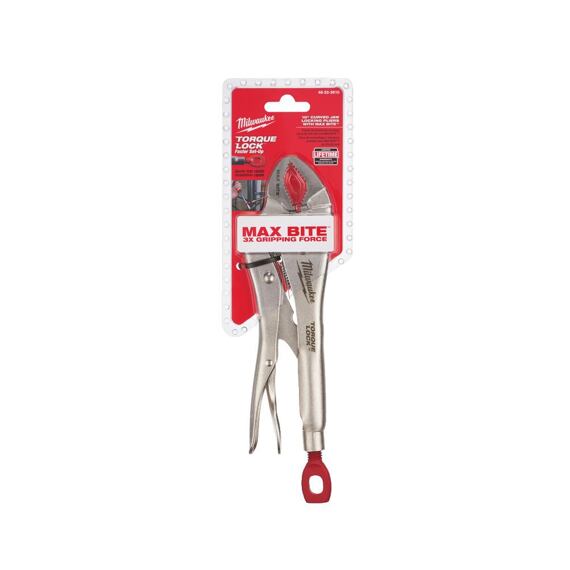MILWAUKEE 4932471729 samosvorné kliešte TORQUE LOCK 250mm, čeľuste Maxbite