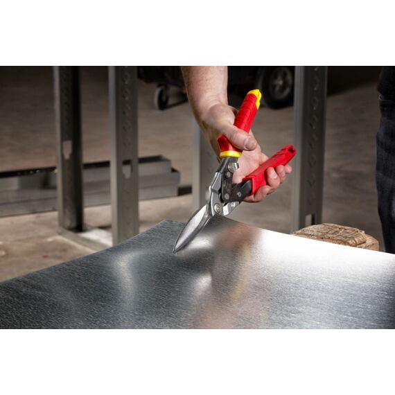 MILWAUKEE 48224537 nožnice na plech extra dlhé, 76mm, priame