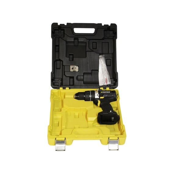 PROTECO aku vŕtačka s príklepom 20V, 60 Nm, 0 – 500/2000 ot./min, bez batérie 51.10 AV-20-04