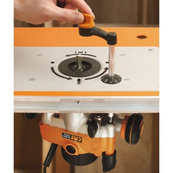 CMT 8E horní frézka 1000W, kleština 12mm + 8mm