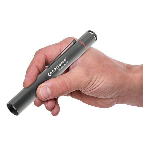 SCANGRIP MATCH PEN R LED kapesní svítilna 100lm, funkce 2 colour light, 3,7V/1,1Ah