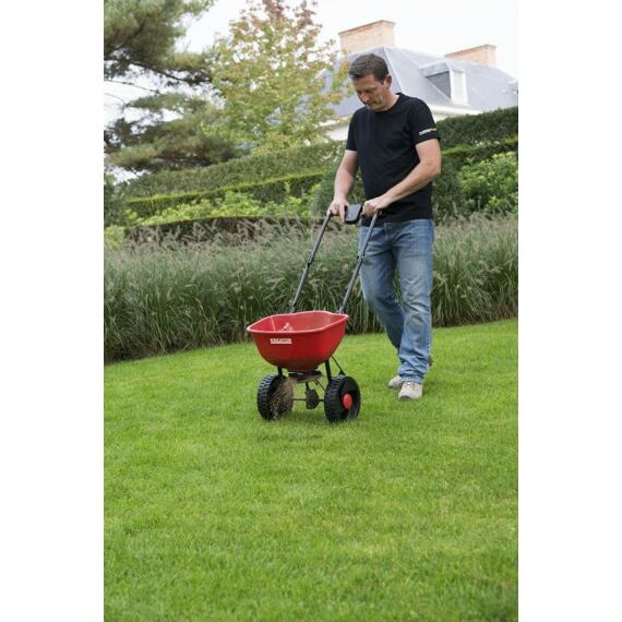 KREATOR záhradné rozmetadlo 450 mm, do 15 kg, KRTGR9003