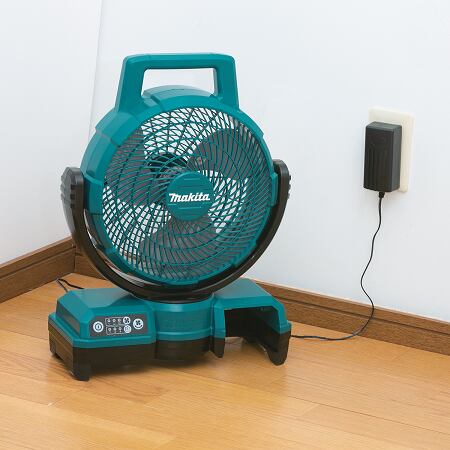 MAKITA DCF203Z aku ventilátor LXT 14,4/18 V, adaptér na 230 V, 3 stupne, bez batérie