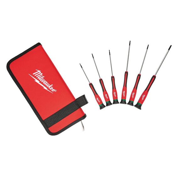 MILWAUKEE 4932471870 sada jemných mikrošroubováků TORX T6 - T15