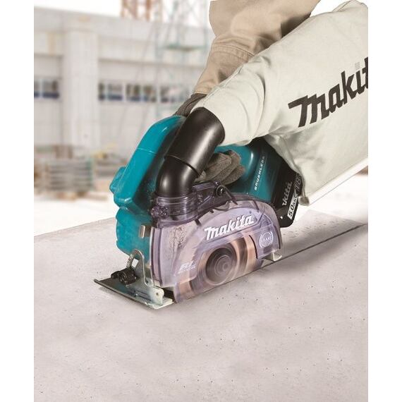 MAKITA DCC500Z aku diamantová rezačka 125mm, LXT 18V, kotúč 125mm/20mm, bez batérie a kotúča