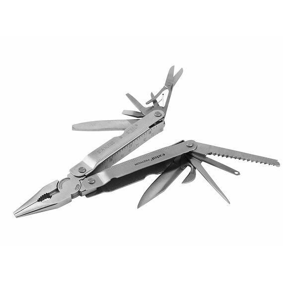 EXTOL Premium multifunkční nářadí 11-dílné, NEREZ, 175/114mm 8855132