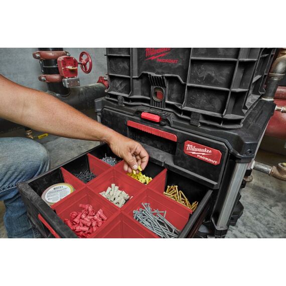 MILWAUKEE 4932472130 box PACKOUT 3 Drawer, 3 zásuvky, 560*410*360mm