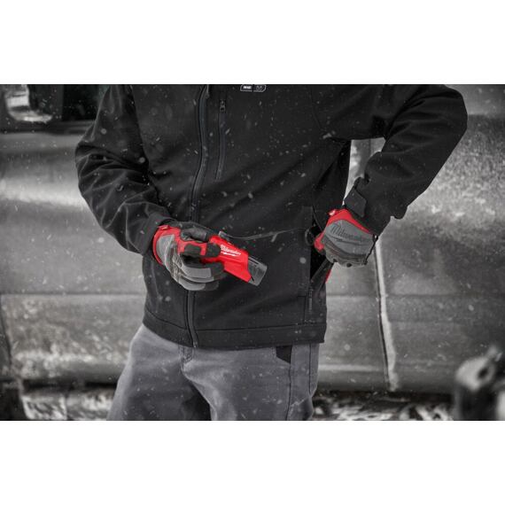 MILWAUKEE M12 HJBL5-0 (L) vyhřívaná bunda černá, bez baterie