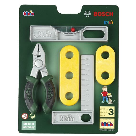 KLEIN ruční nářadí BOSCH, kleště, vodováha, úhelník 238007