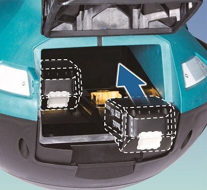 MAKITA DEADML810 aku LED lampa priestorová 14,4+18V, 5500/3000/1500lm, 180°+360°, IP54, bez aku