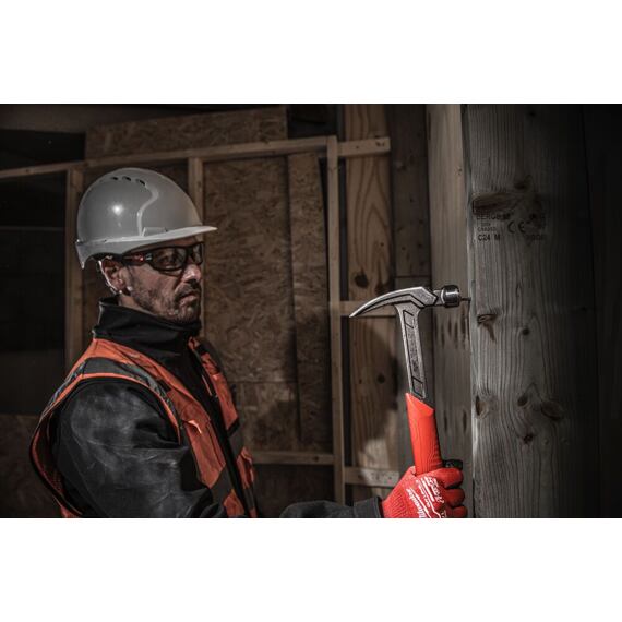 MILWAUKEE 4932478653 kladivo oceľové s trhacími čeľusťami 450g, magnet.úchyt na klince