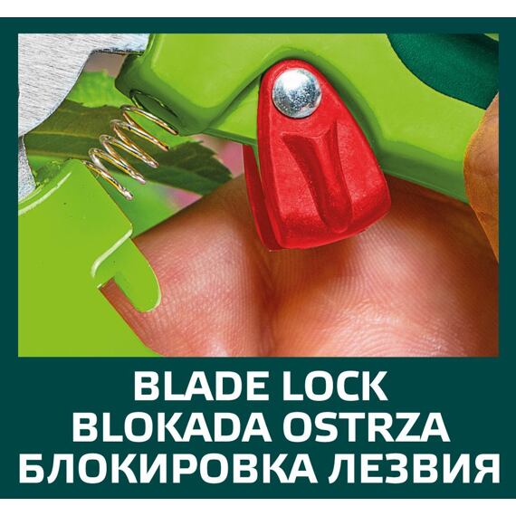 VERTO nožnice záhradnícke 185mm, do 10mm, 15G200