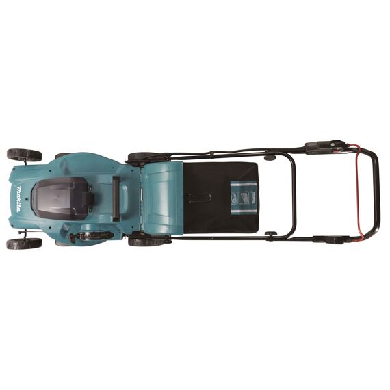 MAKITA DLM538Z aku kosačka 2*18V, 530mm, kolieska 180/230mm guľôčkové ložiská, Li-ion LXT, bez batér