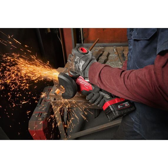 MILWAUKEE M18 FSAG125X-0X aku uhlová brúska 18V, 125mm, bez batérie, kufrík