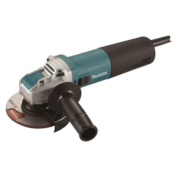 MAKITA GA5080RX02 uhlová brúska 125mm, 1400W, X-lock systém, SJS, antireštart