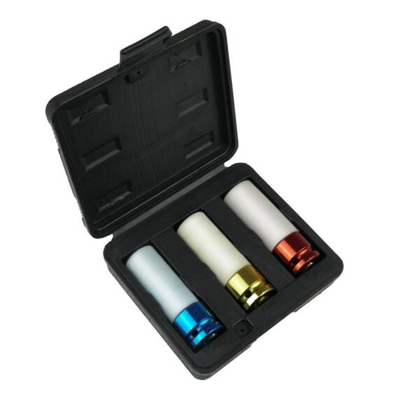 HILLEN&MOHR sada hlavic pro Al kola, 1/2" 17+19+21mm 17M003